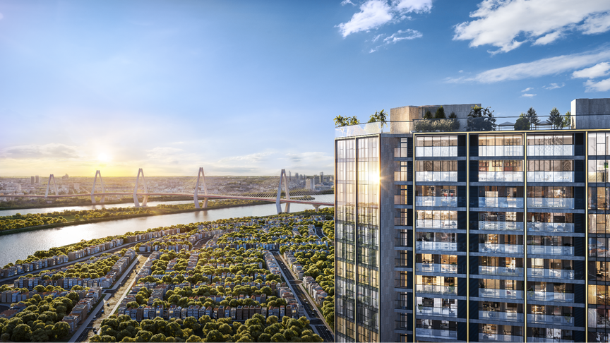 Khám phá dự án hàng hiệu có tầm view ôm trọn hai đại cảnh quan bậc nhất của Hà Nội- Ảnh 2.