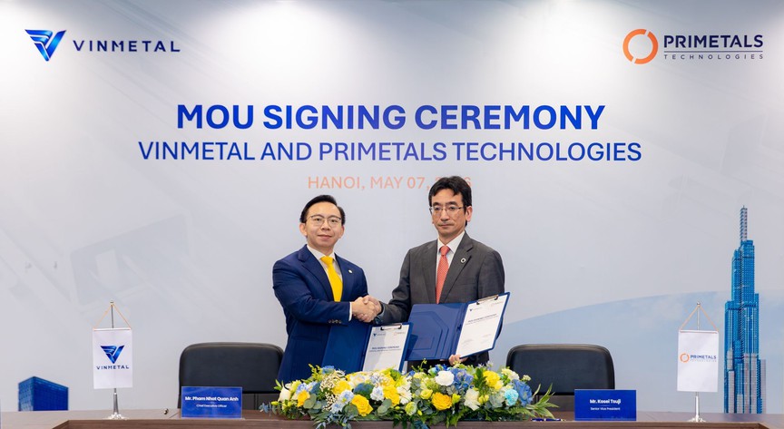 VinMetal & Primetals: Hợp tác sản xuất thép xanh, hiện đại nhất thế giới- Ảnh 2.