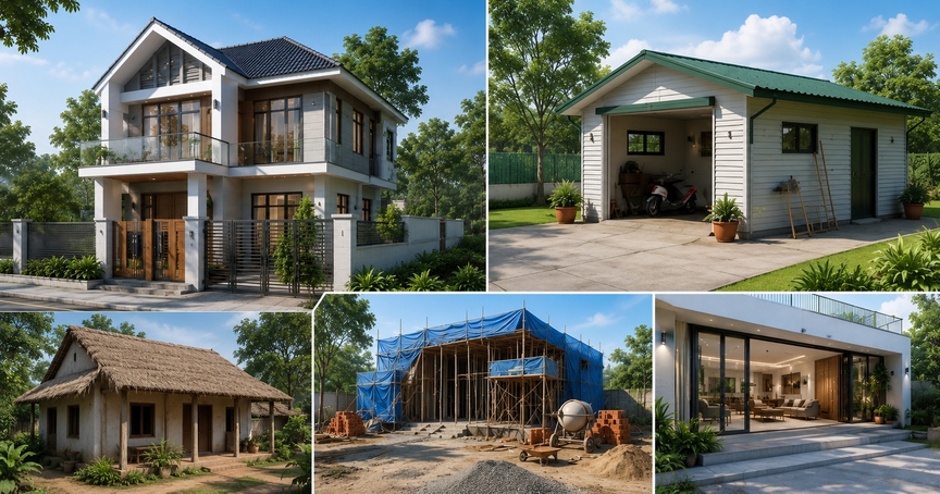 Loạt công trình này sẽ được miễn giấy phép xây dựng theo quy định mới nhất- Ảnh 1.