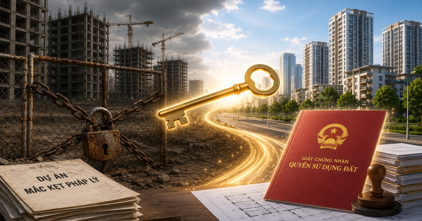 Hàng nghìn dự án 'mắc kẹt' pháp lý sắp có cơ hội gỡ vướng nhờ cơ chế mới về sổ đỏ- Ảnh 1.