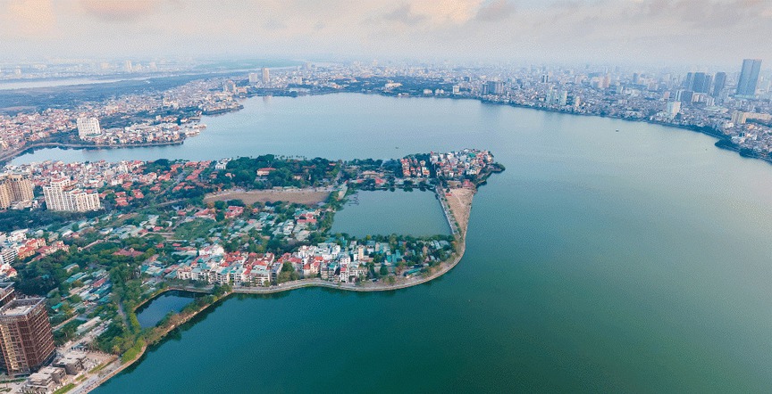 Hồ nước tự nhiên lớn nhất Thủ đô sẽ trở thành trung tâm văn hóa - du lịch với tuyến đường cảnh quan 30.000 tỷ- Ảnh 1.