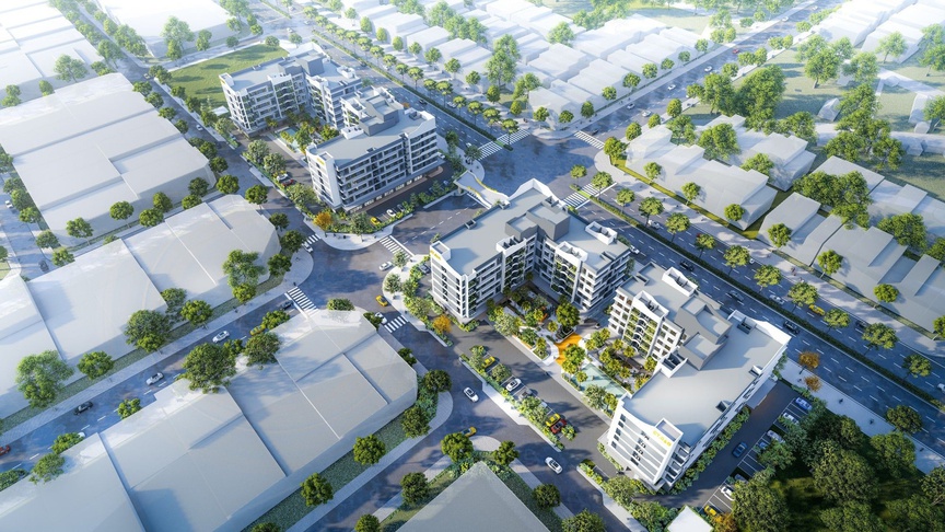 Phối cảnh dự án. Nguồn ảnh: HUD