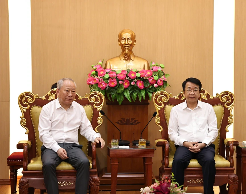 Hình ảnh tại buổi làm việc. Nguồn ảnh: UBND tỉnh Ninh Bình Hình ảnh tại buổi làm việc. Nguồn ảnh: UBND tỉnh Ninh Bình