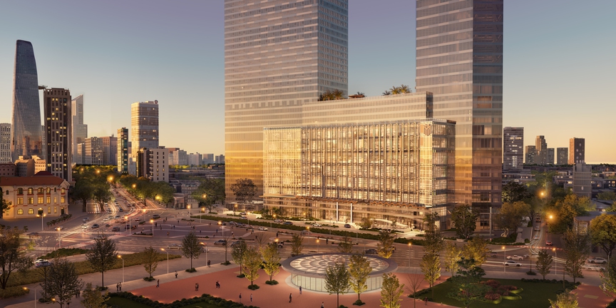 TP.HCM sắp có tòa tháp đôi One Central Saigon cao nhất Việt Nam - Ảnh 2.