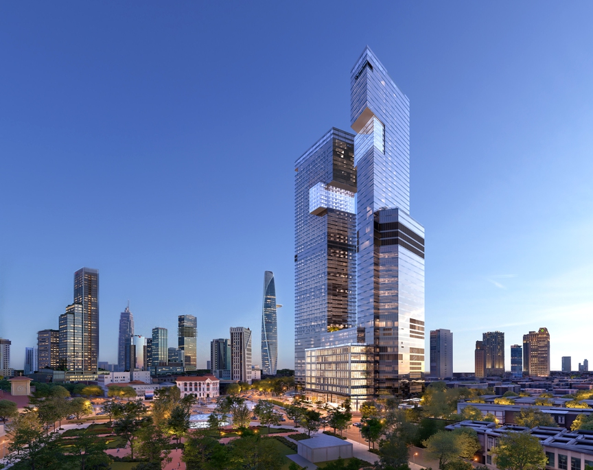 TP.HCM sắp có tòa tháp đôi One Central Saigon cao nhất Việt Nam - Ảnh 1.
