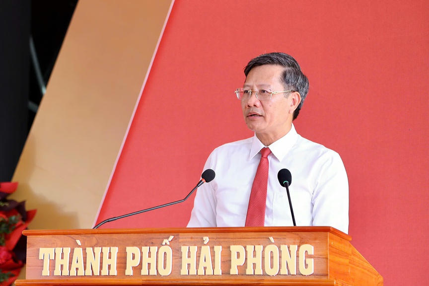 Hải Phòng đồng loạt khởi công, khánh thành 14 dự án trọng điểm- Ảnh 3. Hải Phòng đồng loạt khởi công, khánh thành 14 dự án trọng điểm- Ảnh 3.