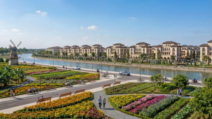 Choáng ngợp dự án siêu dinh thự dành riêng cho giới tài phiệt của Sunshine Group: diện tích lớn nhất lên tới 2.500m2, trải dài 11km ven sông ngay trên trục Tây Thăng Long- Ảnh 1.