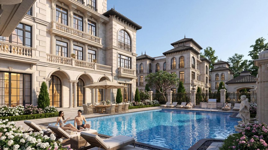 Choáng ngợp dự án siêu dinh thự dành riêng cho giới tài phiệt của Sunshine Group: Có đến 150ha mặt nước, ôm trọn 11km ven sông ngay trên trục Tây Thăng Long- Ảnh 3.