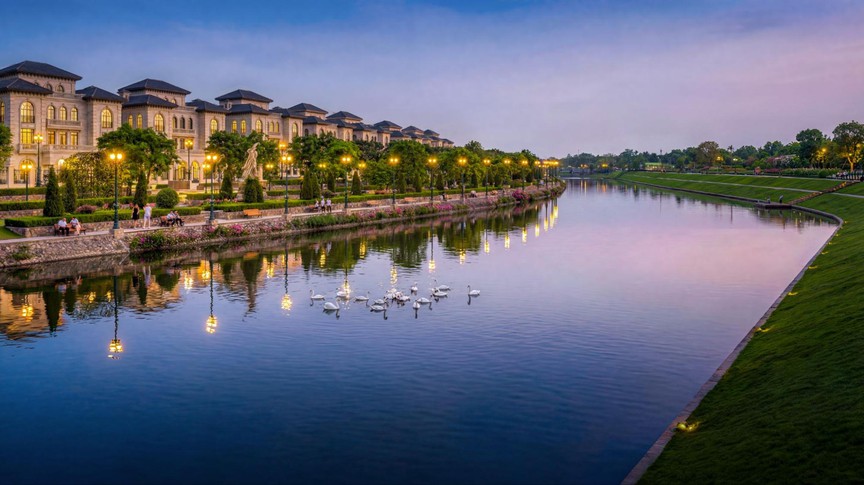 Choáng ngợp dự án siêu dinh thự dành riêng cho giới tài phiệt của Sunshine Group: diện tích lớn nhất lên tới 2.500m2, trải dài 11km ven sông ngay trên trục Tây Thăng Long- Ảnh 7.