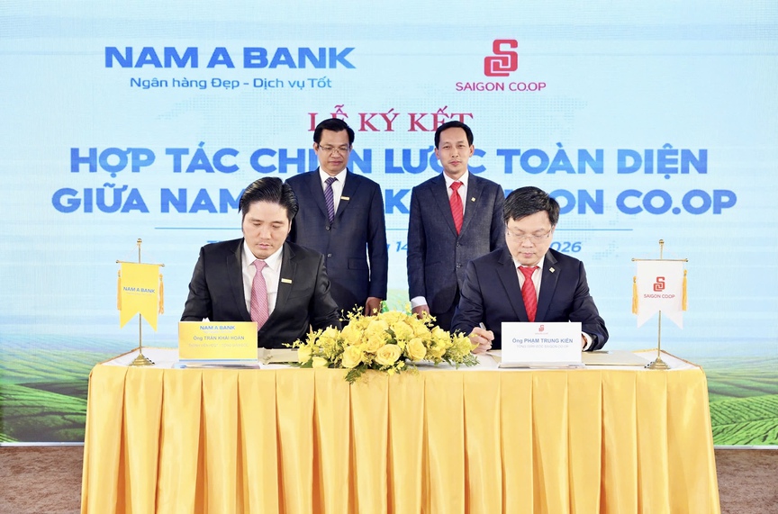 Nam A Bank hợp tác cùng Saigon Co.op phát triển mô hình hệ sinh thái tiêu dùng - tài chính tích hợp- Ảnh 1.