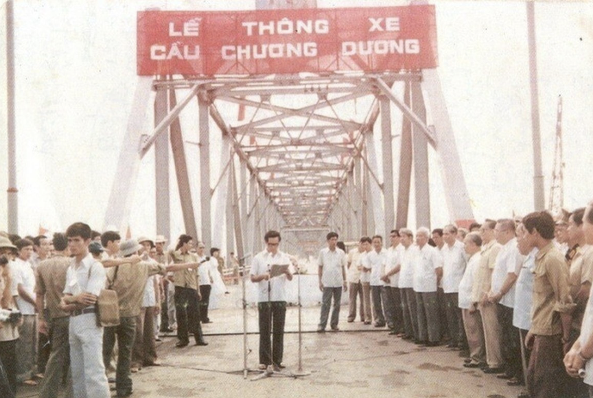 Cây cầu thép - bê tông đầu tiên được thiết kế và xây dựng hoàn toàn bởi kỹ sư, công nhân Hà Nội sẽ được mở rộng- Ảnh 1.