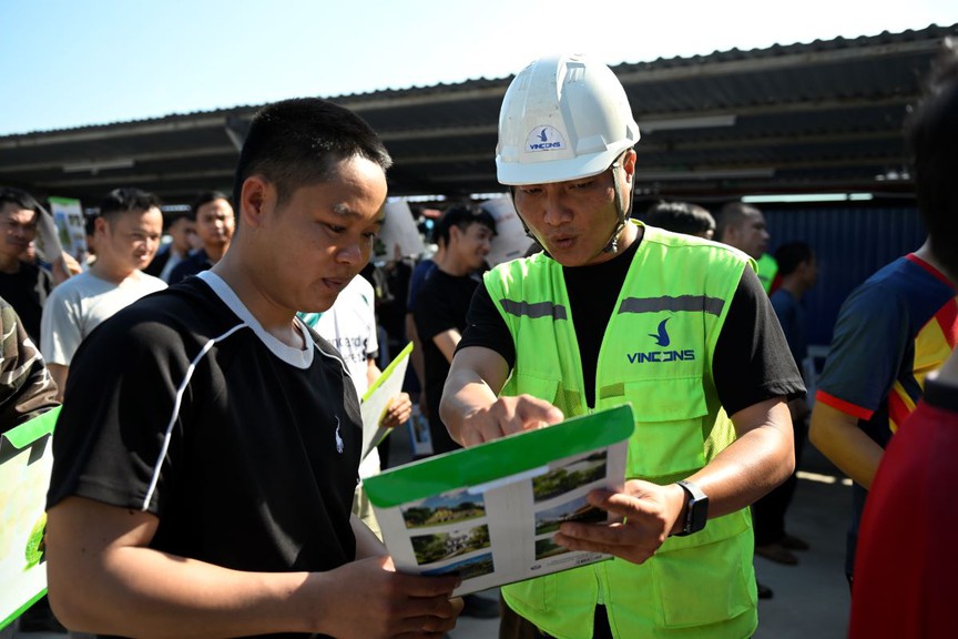20.000 việc làm tại dự án Khu đô thị Thể thao Quốc tế Hà Nội: Điểm tựa sinh kế cho hàng vạn gia đình- Ảnh 6.