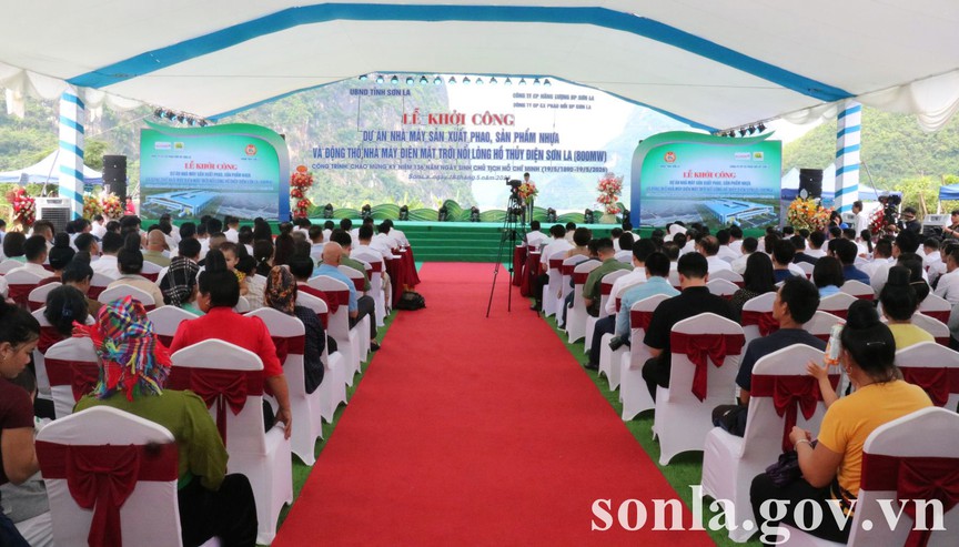 Hình ảnh tại lễ khởi công. Nguồn ảnh: UBND tỉnh Sơn La