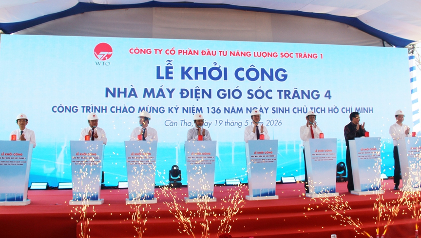 TP lớn thứ 4 Việt Nam chính thức khởi công 2 nhà máy điện gió gần 24.000 tỷ- Ảnh 1. TP lớn thứ 4 Việt Nam chính thức khởi công 2 nhà máy điện gió gần 24.000 tỷ- Ảnh 1.