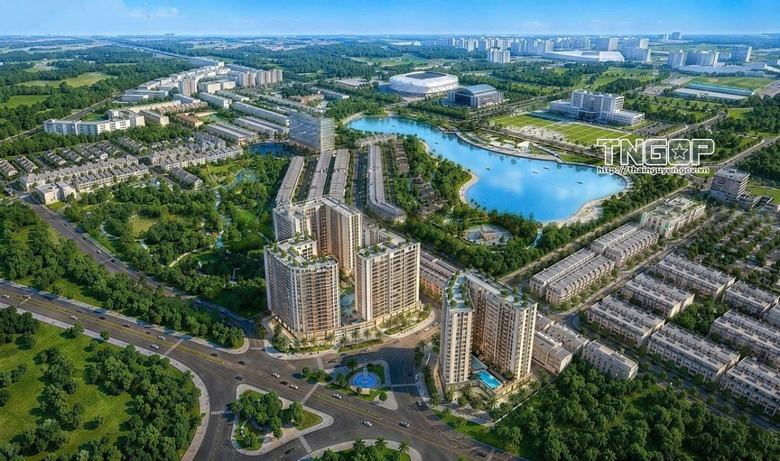 Phối cảnh dự án. Nguồn ảnh: UBND tỉnh Thái Nguyên