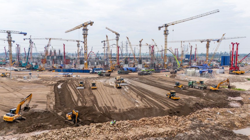 Siêu tiến độ sân vận động lớn nhất hành tinh: Dự kiến hoàn thành chỉ trong 20 tháng, lập kỷ lục của mọi kỷ lục thế giới- Ảnh 6.