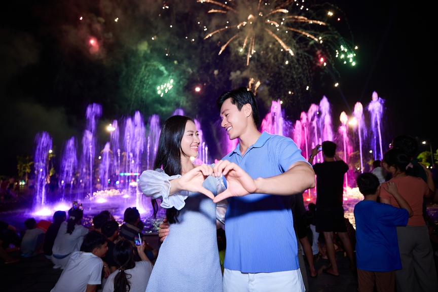 Sướng như cư dân Sun Urban City: Xem nhạc nước, ngắm pháo hoa, chơi công viên mỗi ngày- Ảnh 9.