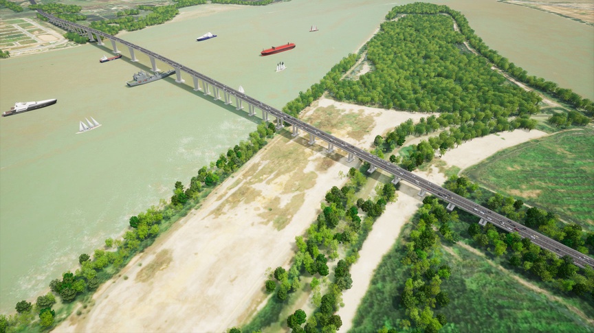 2 thành phố trực thuộc Trung ương liền kề nhau sắp xây thêm cây cầu kết nối gần 8.300 tỷ- Ảnh 2.