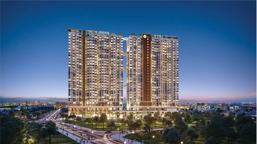 Khu căn hộ Phú Đông SkyOne chính thức cất nóc- Ảnh 2.