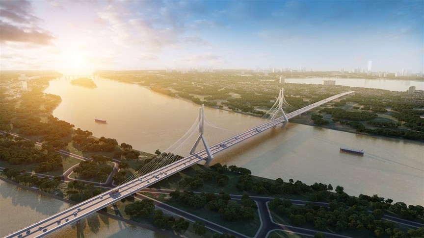 Lãnh đạo TP. Hà Nội ra chỉ đạo 'nóng' với dự án siêu cầu dây văng gần 20.000 tỷ- Ảnh 2. Lãnh đạo TP. Hà Nội ra chỉ đạo 'nóng' với dự án siêu cầu dây văng gần 20.000 tỷ- Ảnh 2.