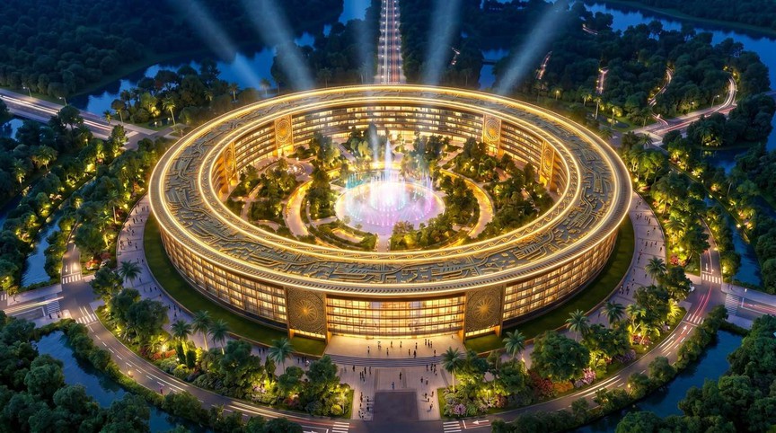 Lộ diện phối cảnh "Trống đồng hiện đại": Sunshine Group xây trung tâm R&D 4 tỷ USD tại Đồng Nai, bao phủ gần 10 lĩnh vực công nghệ tương lai- Ảnh 1. Lộ diện phối cảnh "Trống đồng hiện đại": Sunshine Group xây trung tâm R&D 4 tỷ USD tại Đồng Nai, bao phủ gần 10 lĩnh vực công nghệ tương lai- Ảnh 1.