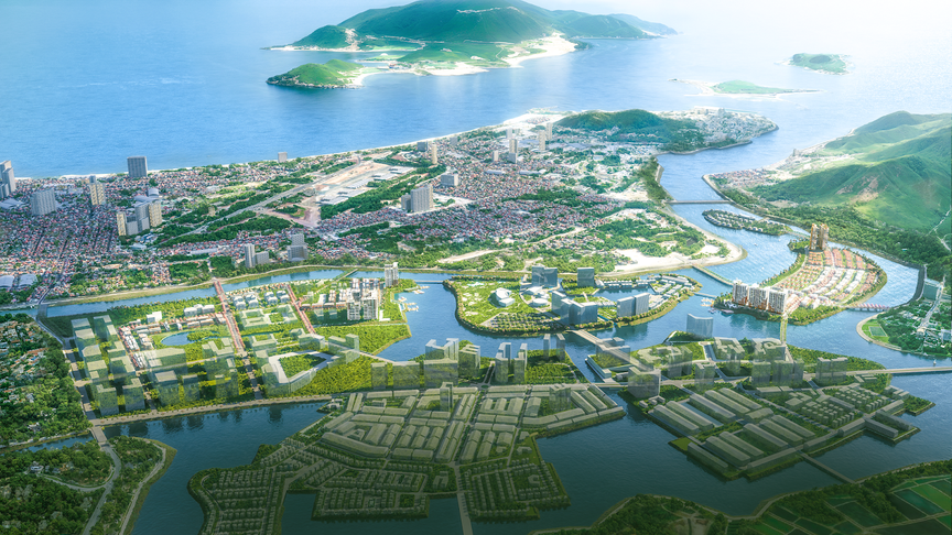 Phối cảnh dự án. Nguồn ảnh: Sun Group