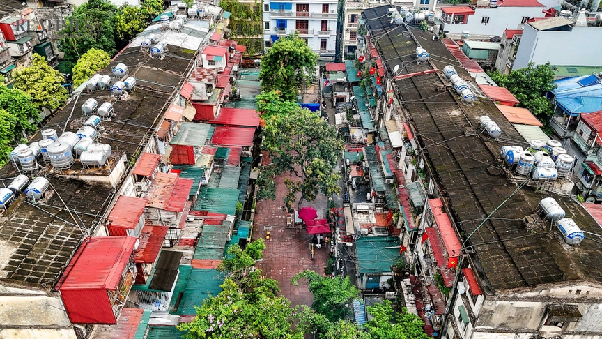 Cận cảnh loạt khu tập thể cũ chờ được cải tạo thành cao ốc ở Hà Nội- Ảnh 14.