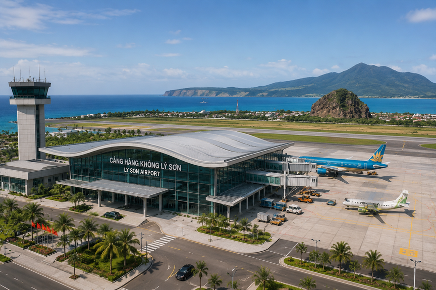 Việt Nam sẽ có thêm sân bay mới, vốn gần 20.000 tỷ, tọa lạc tại đặc khu nhỏ bé của miền Trung- Ảnh 2. Việt Nam sẽ có thêm sân bay mới, vốn gần 20.000 tỷ, tọa lạc tại đặc khu nhỏ bé của miền Trung- Ảnh 2.