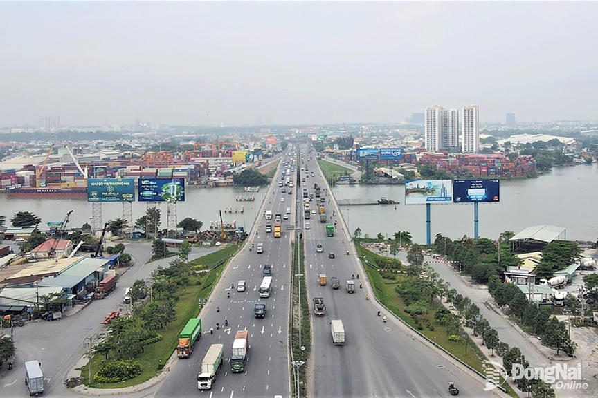 Cầu Đồng Nai 1. Nguồn ảnh: Báo Đồng Nai