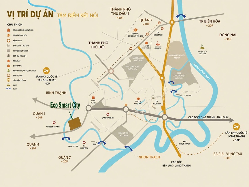 Thu Thiem Eco Smart City: Siêu dự án tại vùng lõi trung tâm TP.HCM- Ảnh 2. Thu Thiem Eco Smart City: Siêu dự án tại vùng lõi trung tâm TP.HCM- Ảnh 2.