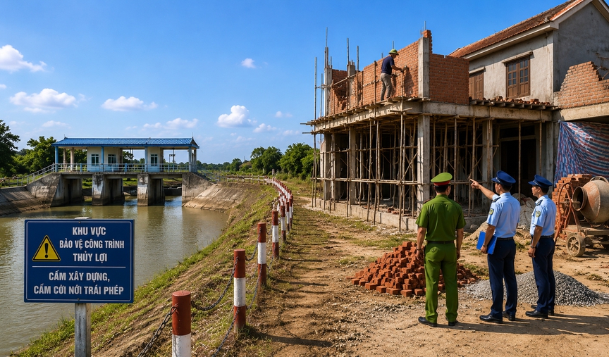 Từ 7/2026, xây dựng hay cơi nới trái phép trong phạm vi này có thể bị phạt tới 100.000.000 đồng- Ảnh 1.