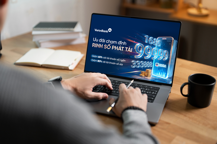 Cơ hội sở hữu tài khoản số đẹp từ ưu đãi lớn nhất năm của VietinBank- Ảnh 2. Cơ hội sở hữu tài khoản số đẹp từ ưu đãi lớn nhất năm của VietinBank- Ảnh 2.