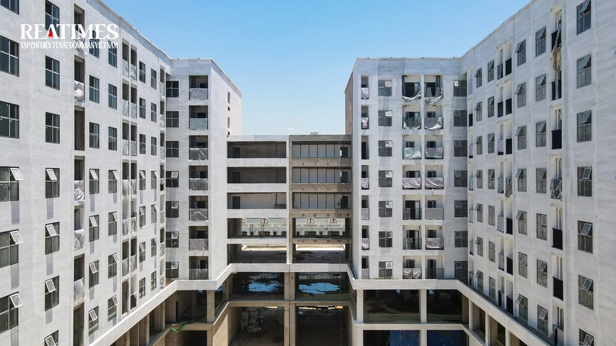 Cận cảnh tiến độ dự án nhà ở xã hội từng gây sốt thị trường Đông Anh, thu hút hơn 1.300 hồ sơ nộp mua- Ảnh 5.