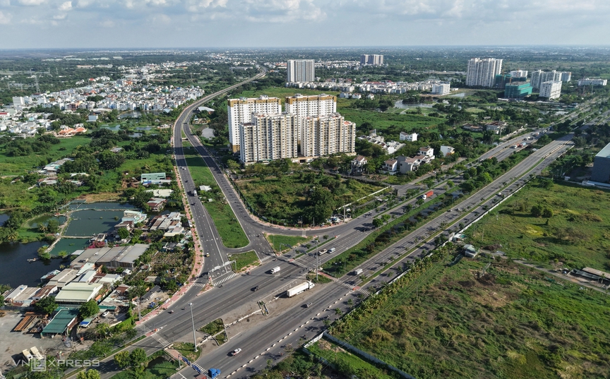 Trục đường 7km 6 làn từ TP. HCM xuống tỉnh biên giới giáp Campuchia sắp hoàn thành- Ảnh 2. Trục đường 7km 6 làn từ TP. HCM xuống tỉnh biên giới giáp Campuchia sắp hoàn thành- Ảnh 2.
