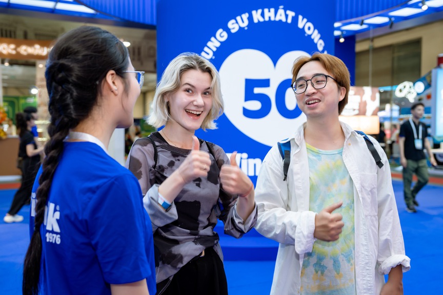 Trải nghiệm đa giác quan giúp gian hàng Vinamilk trở thành tâm điểm triển lãm sữa 2026- Ảnh 1.