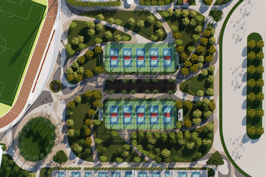 Phối cảnh dự án Sun Sports City Ninh Bình. Nguồn ảnh: Sun Group
