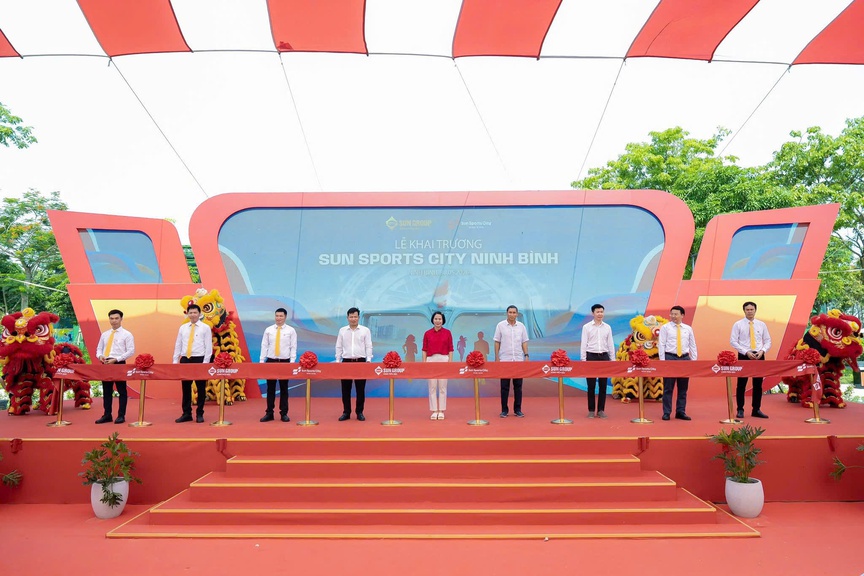 Hình ảnh tại lễ khai trương. Nguồn ảnh: Sun Group