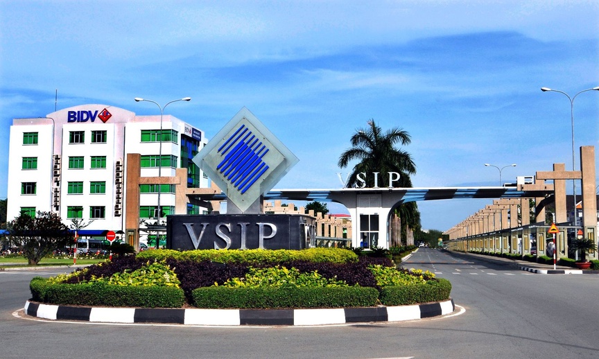 Một khu công nghiệp VSIP tại Việt Nam. Nguồn ảnh: Internet