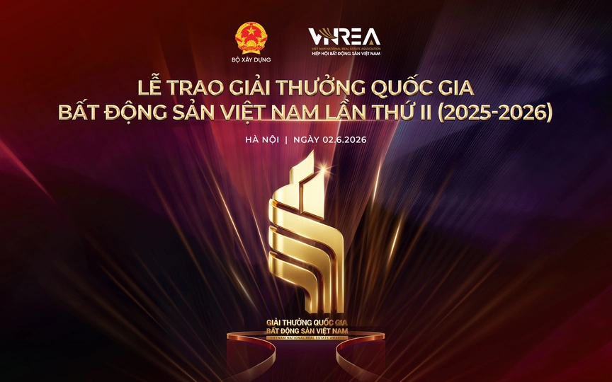 Lễ trao Giải thưởng Quốc gia Bất động sản Việt Nam lần thứ II (2025 - 2026)- Ảnh 1. Lễ trao Giải thưởng Quốc gia Bất động sản Việt Nam lần thứ II (2025 - 2026)- Ảnh 1.