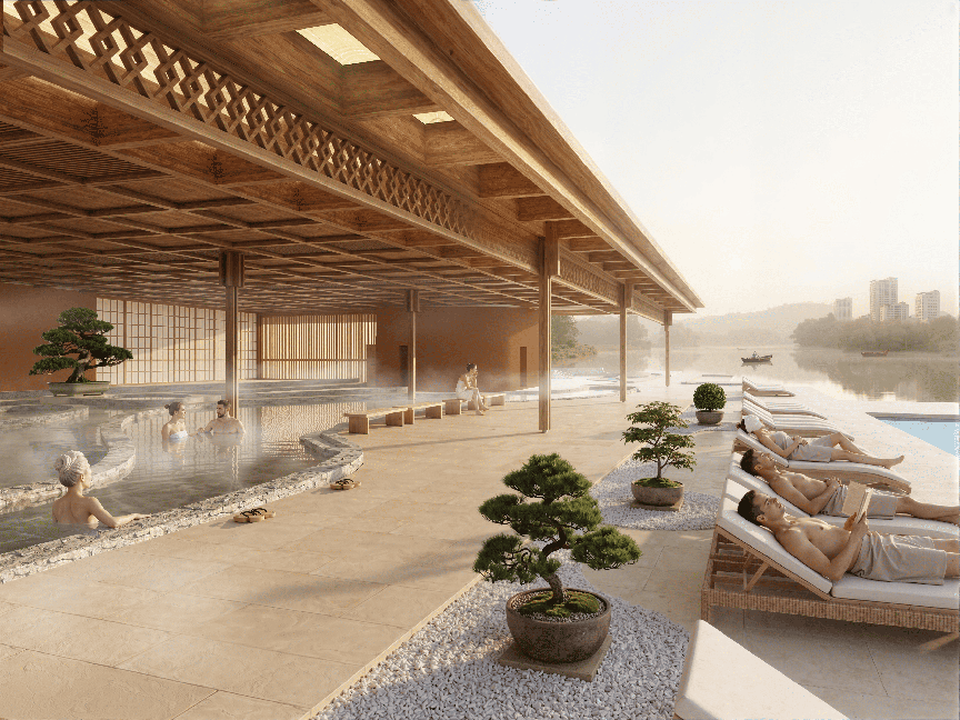 Về Nam Nha Trang hưởng thụ “tinh hoa” khoáng nóng tại Onsen 3, Charmora City- Ảnh 1.