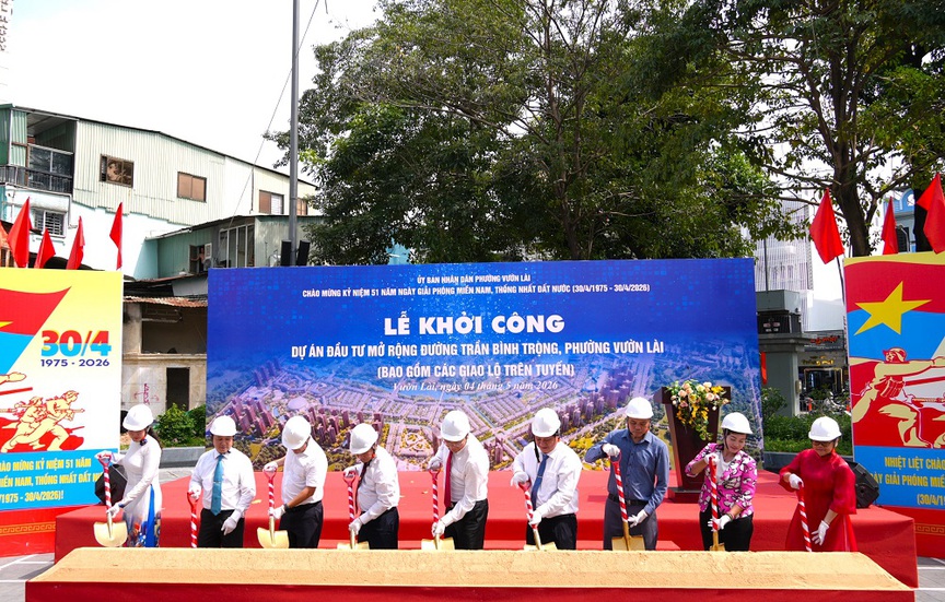 Hình ảnh tại lễ khởi công. Nguồn ảnh: UBND TP. HCM