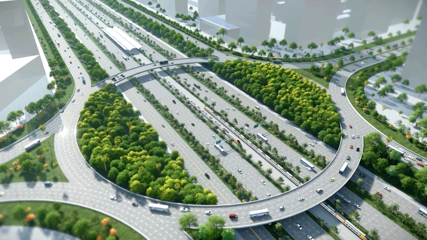 Phối cảnh dự án. Nguồn ảnh: Sun Group