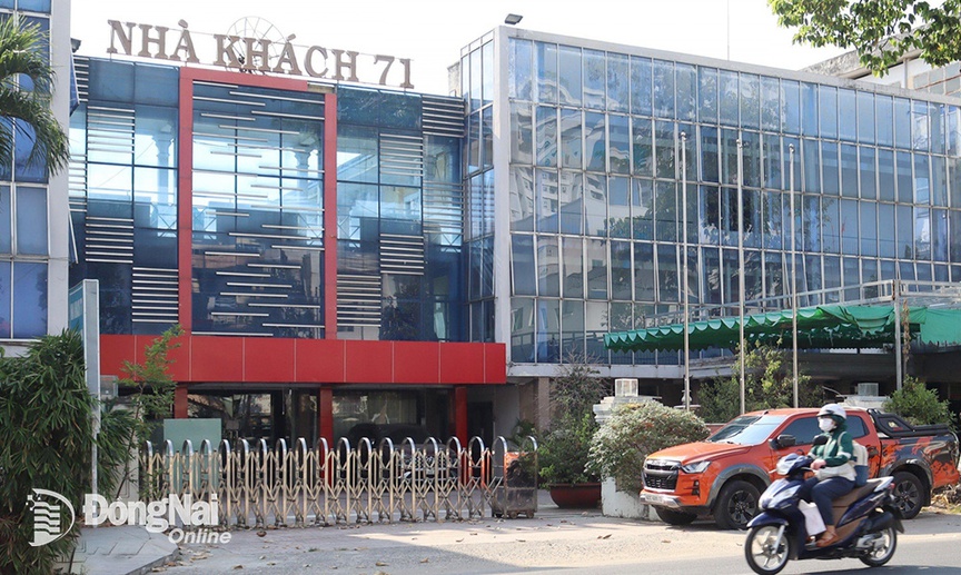Khu đất Nhà khách 71, đường Hà Huy Giáp, phường Trấn Biên. Nguồn ảnh: Báo Đồng Nai
