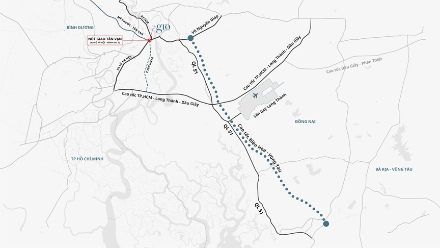 "Sức hút" The Gió Riverside nhờ liền kề 2 tuyến Metro, kết nối 2 sân bay quốc tế- Ảnh 3.
