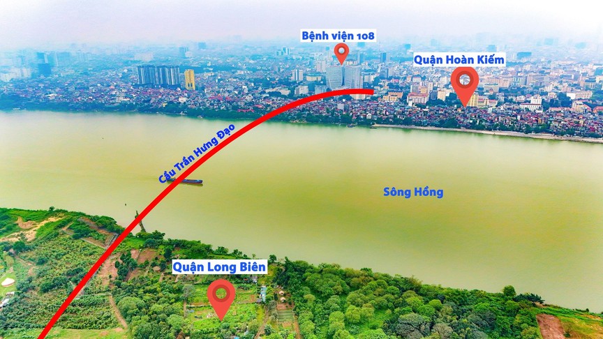 Siêu cầu 16.000 tỷ bắc qua sông Hồng, mang tên danh tướng huyền thoại của lịch sử Việt Nam đón tin vui lớn- Ảnh 2.