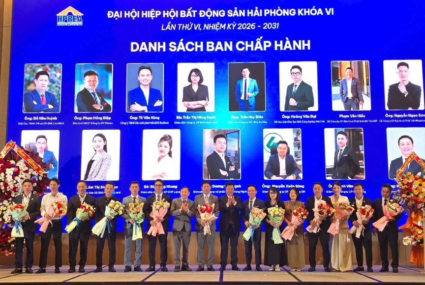 Hiệp hội Bất động sản Hải Phòng ra mắt ban chấp hành mới- Ảnh 3.