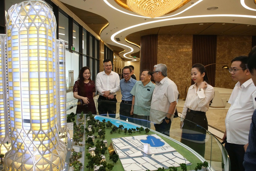 Giải thưởng Quốc gia Bất động sản Việt Nam lần thứ II: Làm việc với DOJI và khảo sát các dự án trọng điểm của doanh nghiệp tại Hải Phòng- Ảnh 2.