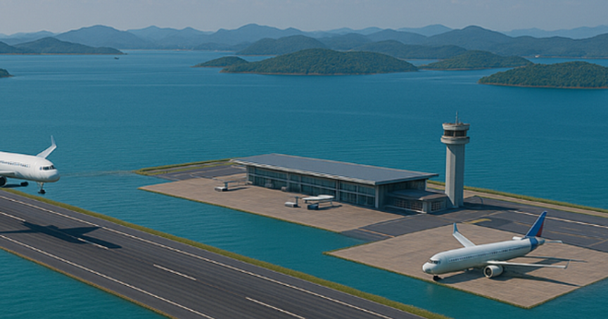 Việt Nam sẽ xây thêm một sân bay mới, vốn đầu tư gần 30.000 tỷ, tọa lạc trên đảo tiền tiêu ở cực Tây Nam Tổ quốc- Ảnh 1.