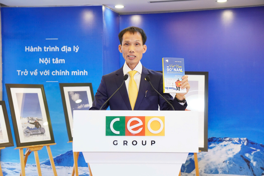 TS. LS. Đoàn Văn Bình ra mắt cuốn sách “Từ Việt Nam đến 90° Nam”: Ai cũng cần một "90° Nam” cho riêng mình!- Ảnh 2.