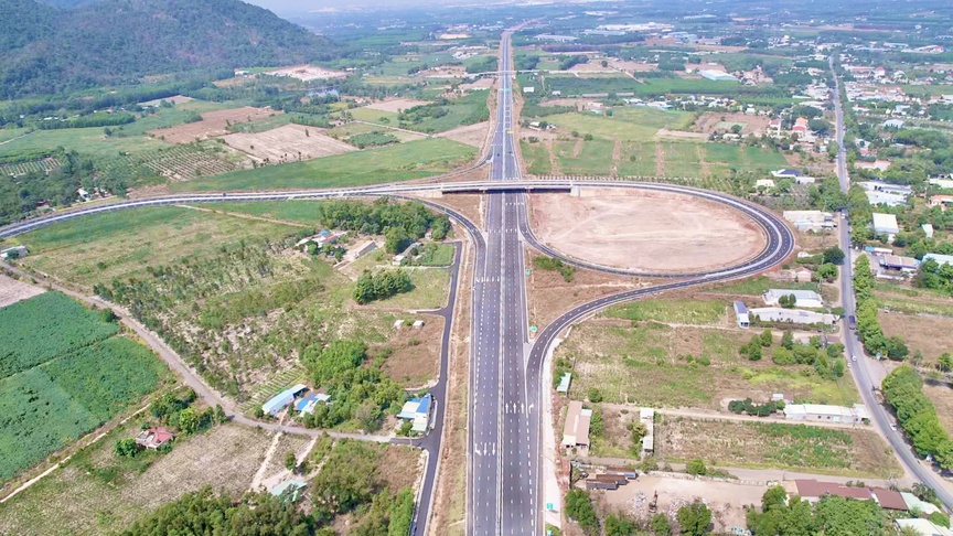 Một đoạn của tuyến cao tốc Biên Hòa - Vũng Tàu. Nguồn ảnh: Báo Xây dựng